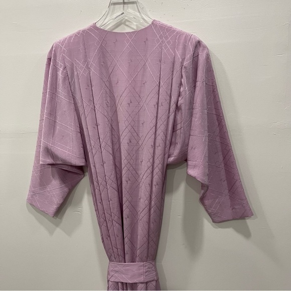 Christian Dior Loungewear Full Length Vintage Robe Sash-Tie Size P - Picture 7 of 12